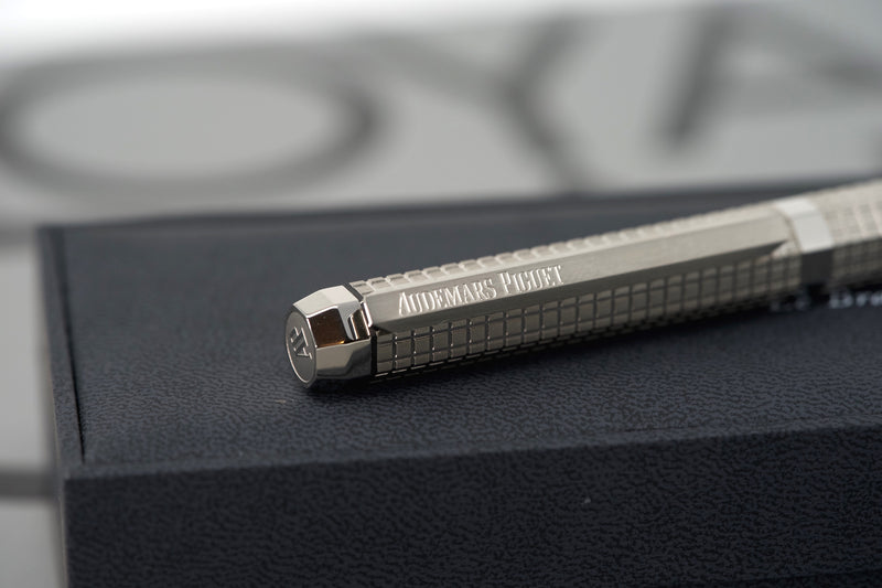 Audemars Piguet Royal Oak Silver Ballpoint Pen (aftermarket box)