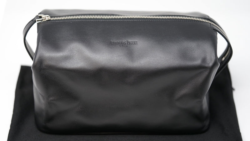 Audemars Piguet Luxury Black Leather Watch Travel Pouch