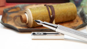 18K White Gold Audemars Piguet Royal Oak Fountain Pen