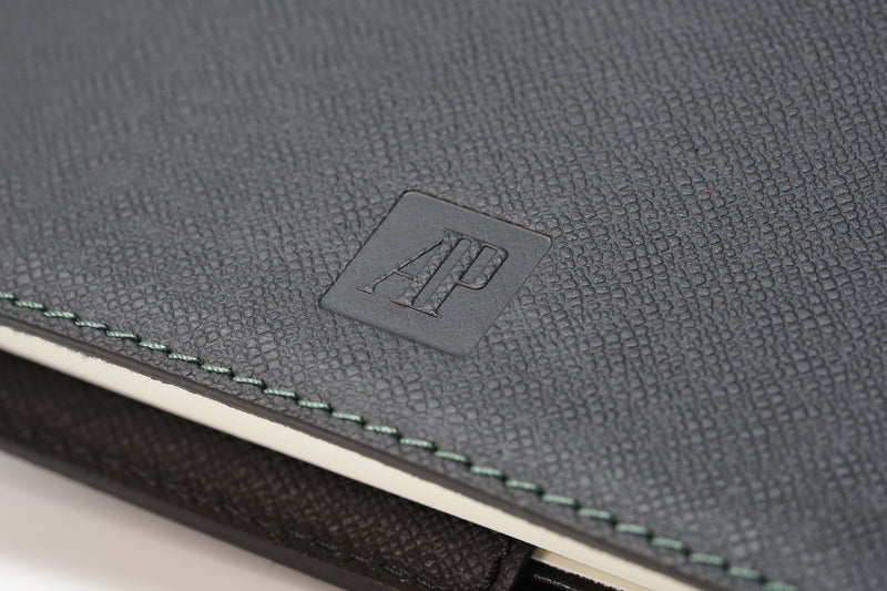 AP Royal Oak Black Leather Notebook