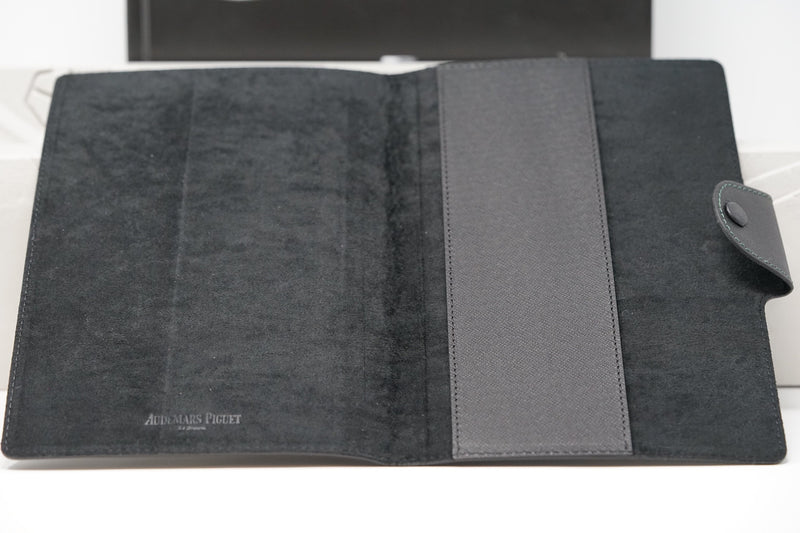 Audemars Piguet Black Leather Notebook Cover